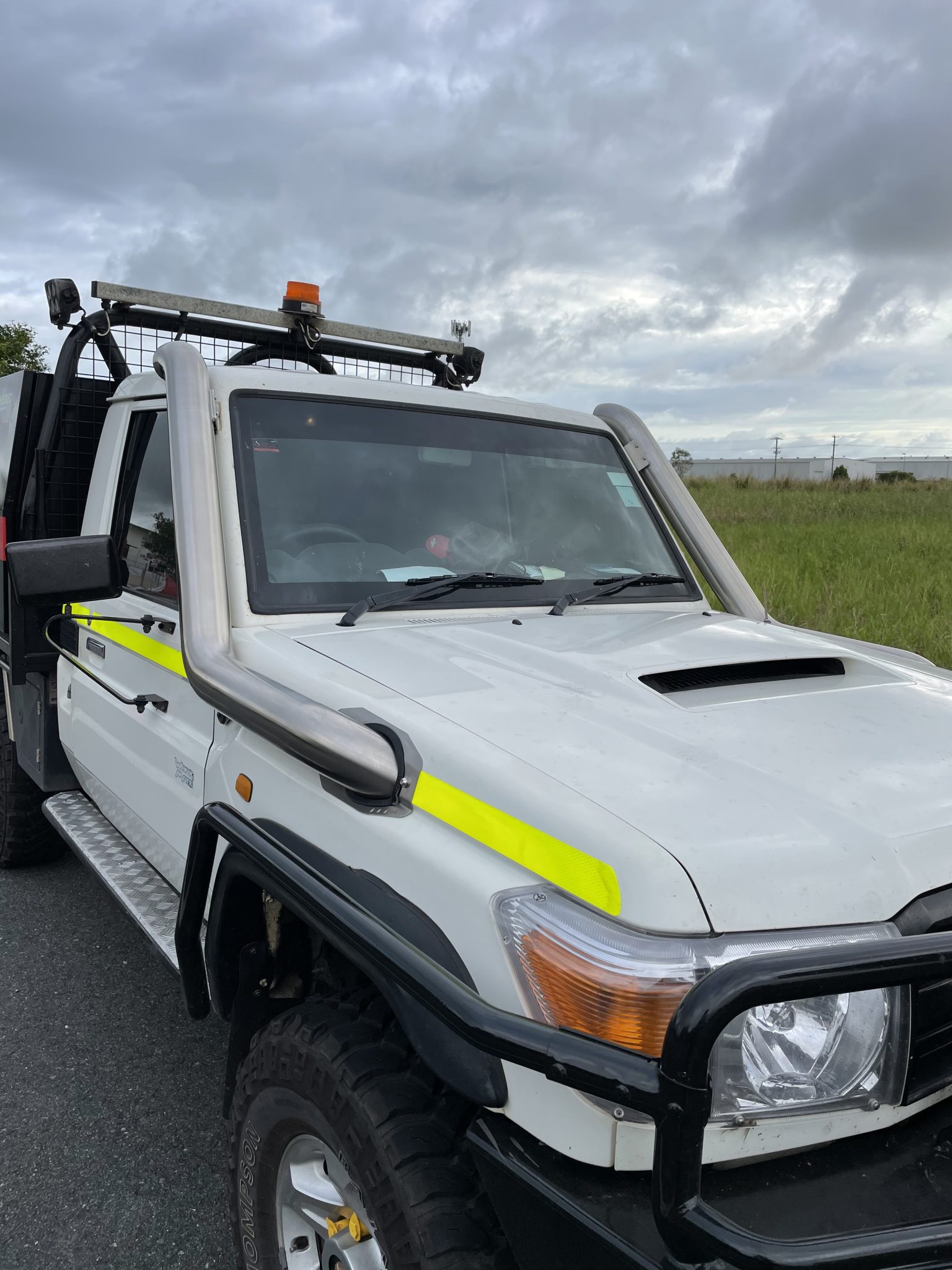 Toyota Landcruiser 79 Series VDJ79 Passenger Side Snorkel AAA FAB