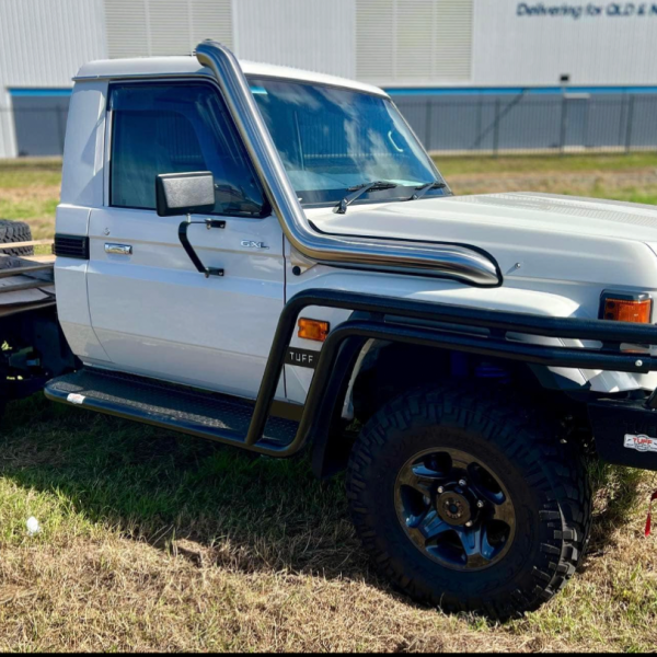 AAA Stainless Polished Snorkel